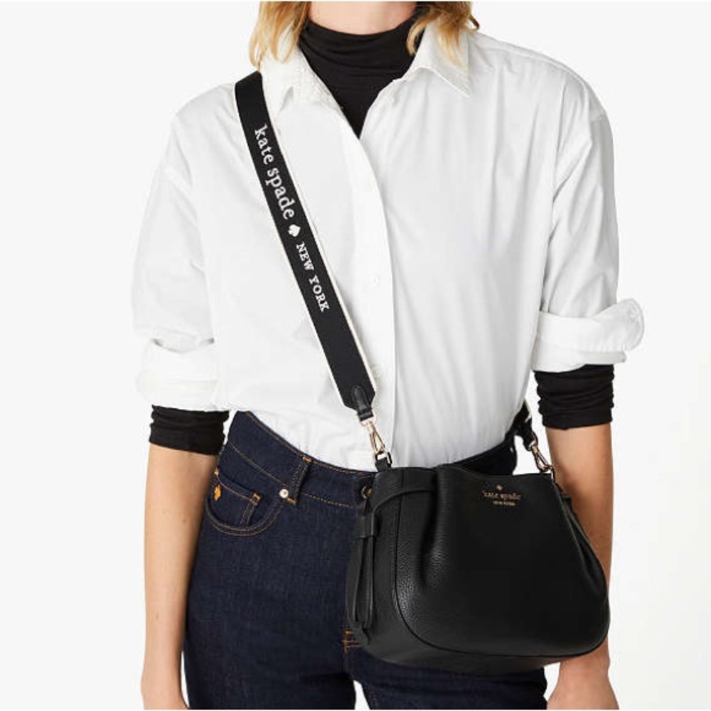 Kate Spade Logo Webbing Bag Strap - Picture 4 of 8